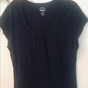 XL Old Navy Basic Black Tee